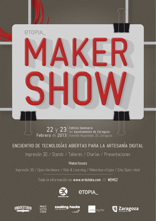 makershow zaragoza tecnologías abiertas